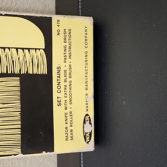 Vintage Warner No. 478 Paperhanging Tool Set - Picture 4 of 6